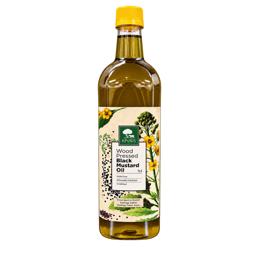 Wood Pressed Black Mustard Oil