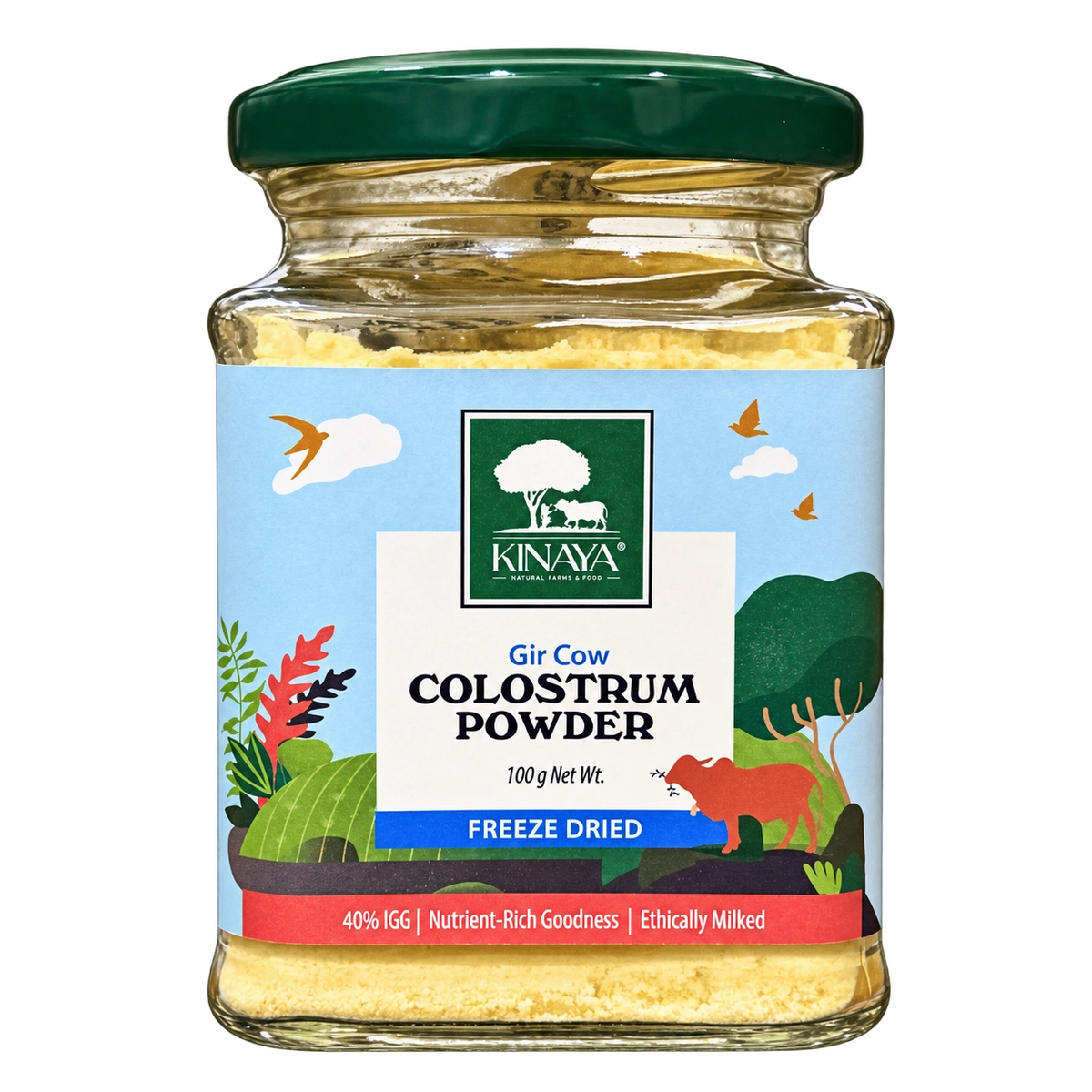 Freeze-Dried Gir Cow Colostrum Powder