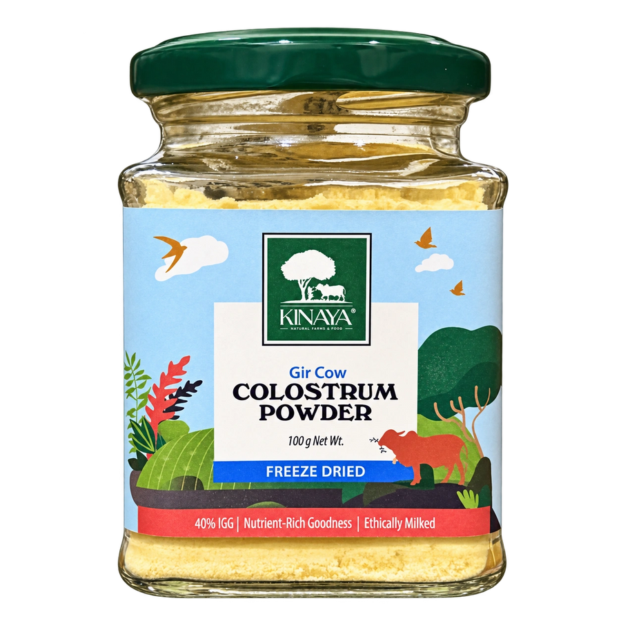 Gir Cow Colostrum Powder (Freeze-Dried)