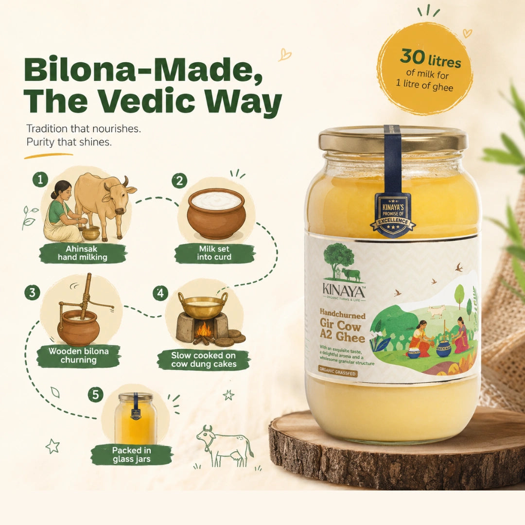 Hand-churned Gir Cow A2 Ghee