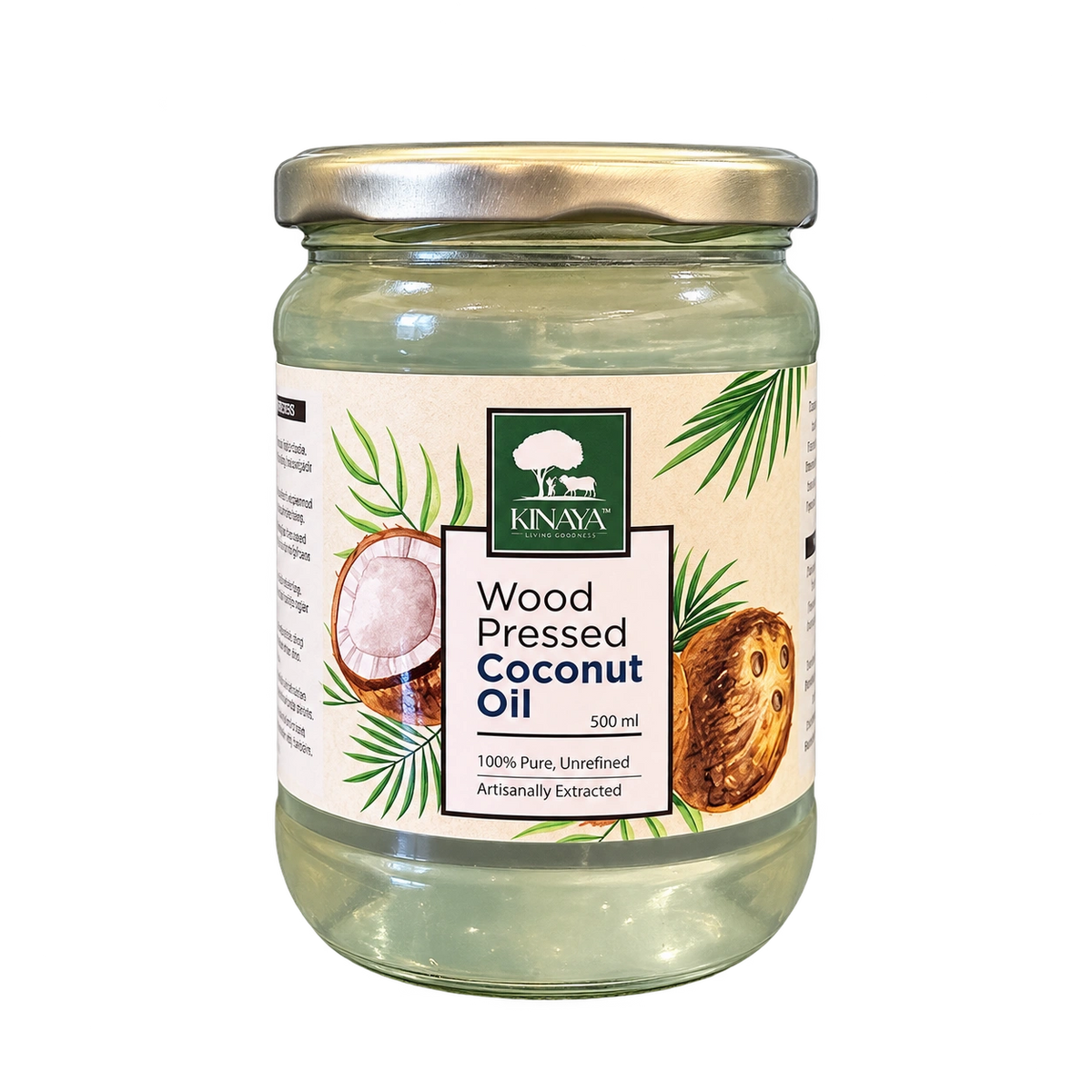 Wood Pressed Coconut Oil