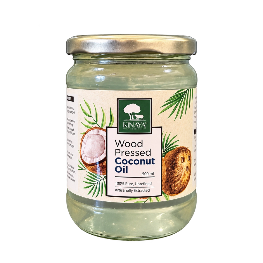 Wood Pressed Coconut Oil
