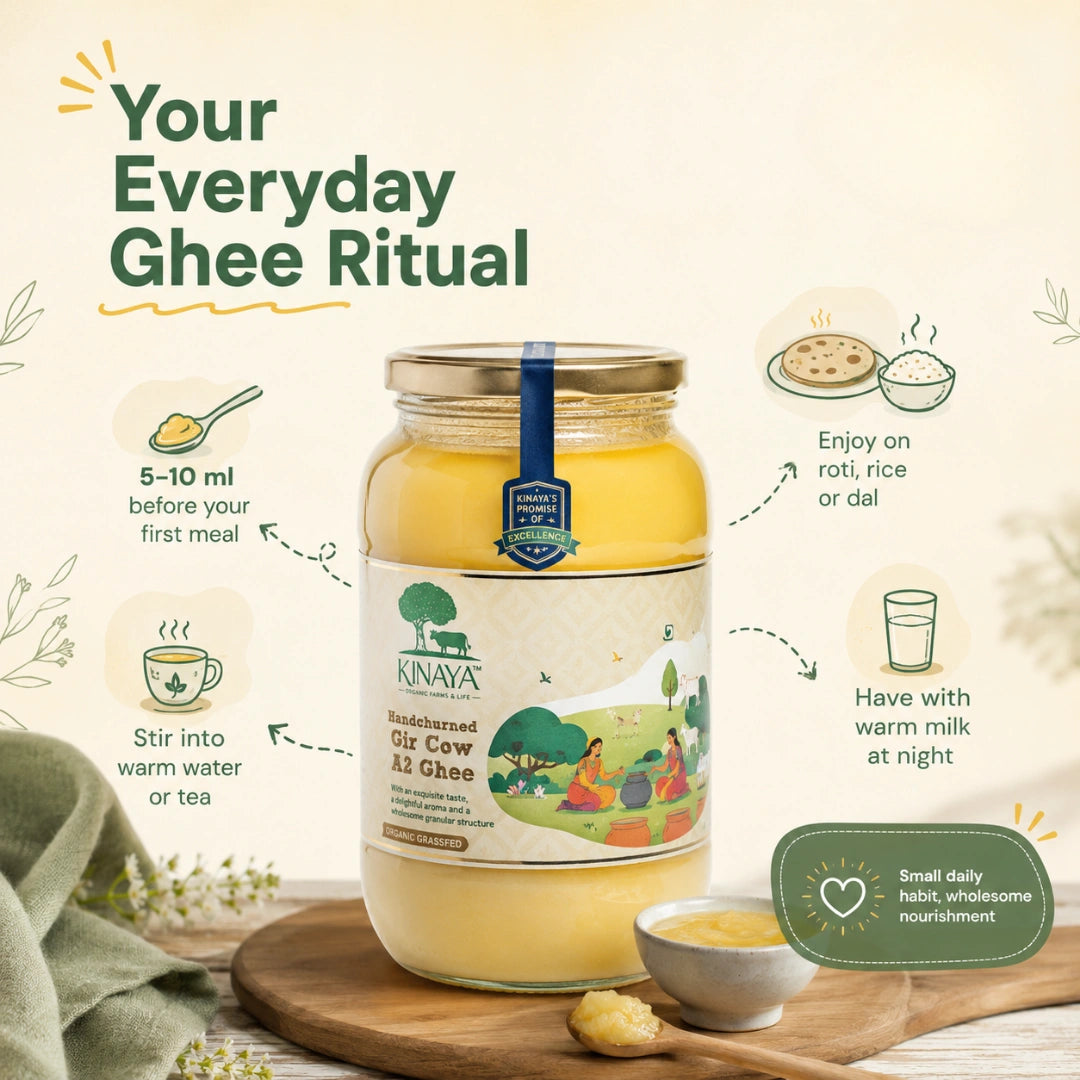 Hand-churned Gir Cow A2 Ghee