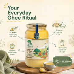 Hand-churned Gir Cow A2 Ghee