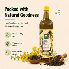 Wood Pressed Black Mustard Oil