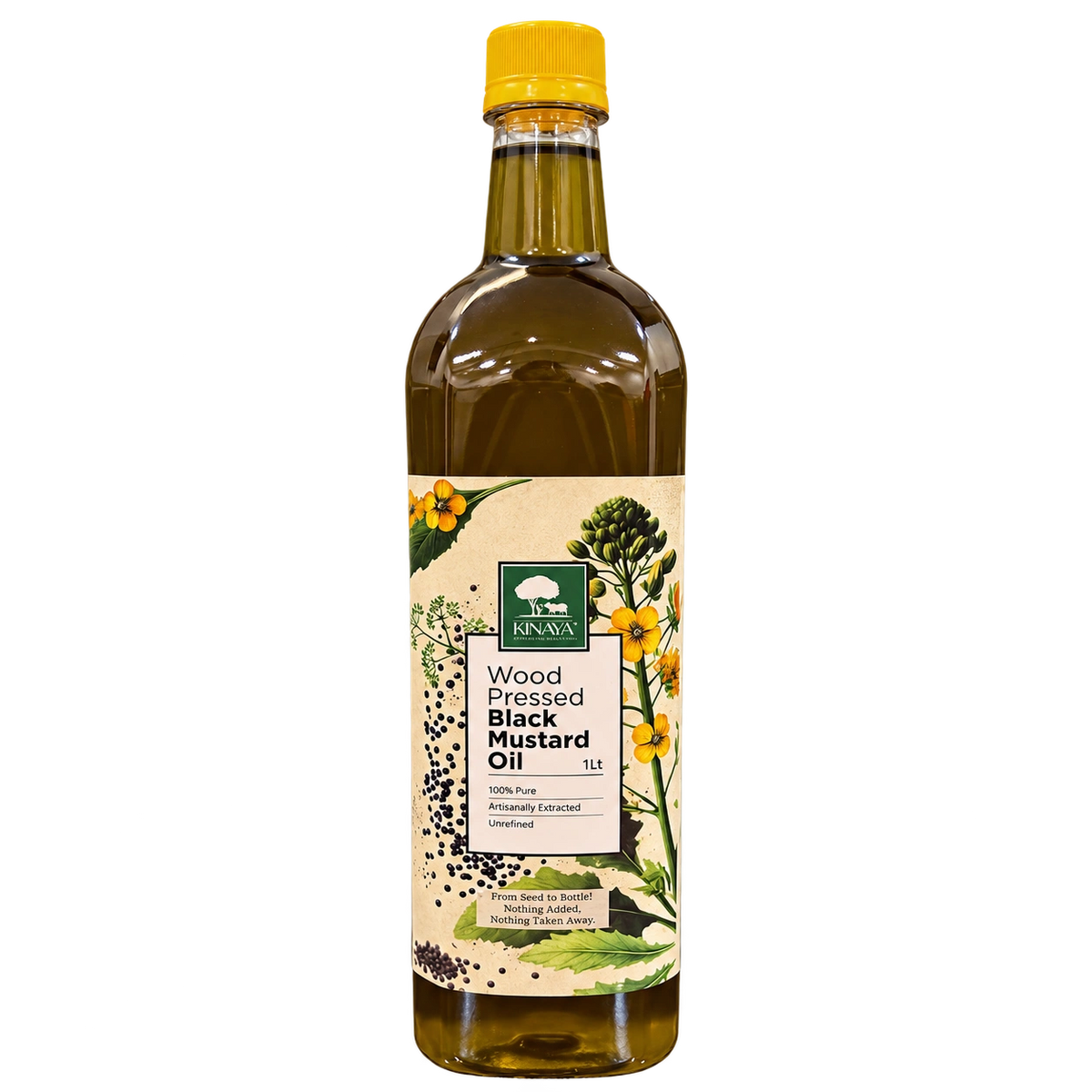 Wood Pressed Black Mustard Oil