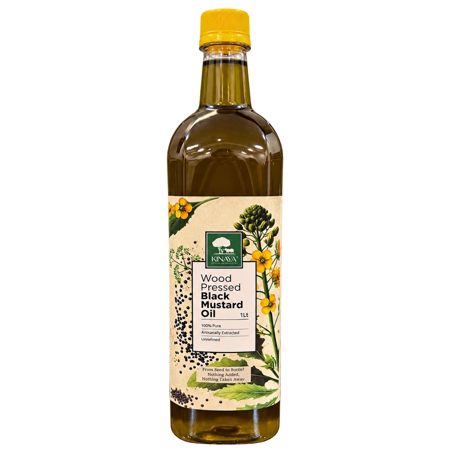 Wood Pressed Black Mustard Oil