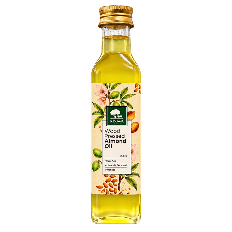 Wood-Pressed Gurbandi Almond Oil