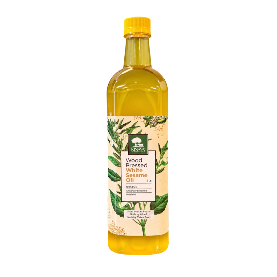 Wood Pressed White Sesame Oil